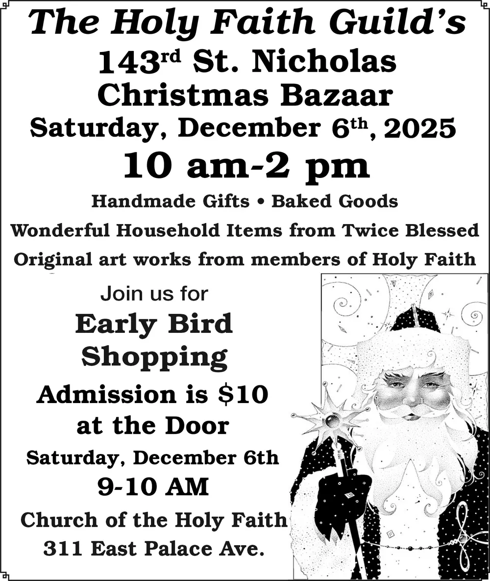 St. Nicholas Christmas Bazaar in Santa Fe, New Mexico