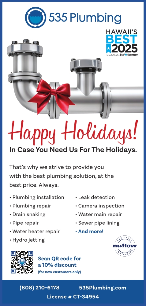 Expert Plumbing Services in Oahu, HI