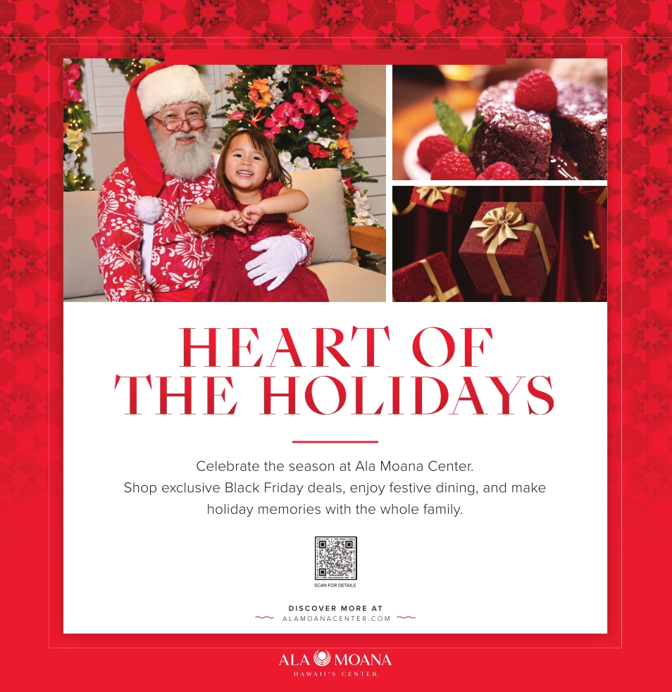 Heart of the Holidays at Ala Moana Center – Honolulu, HI