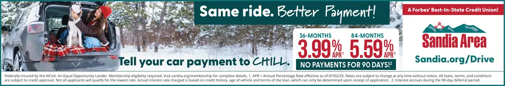 Auto Loans and Car Payment Refinancing in Santa Fe, New Mexico