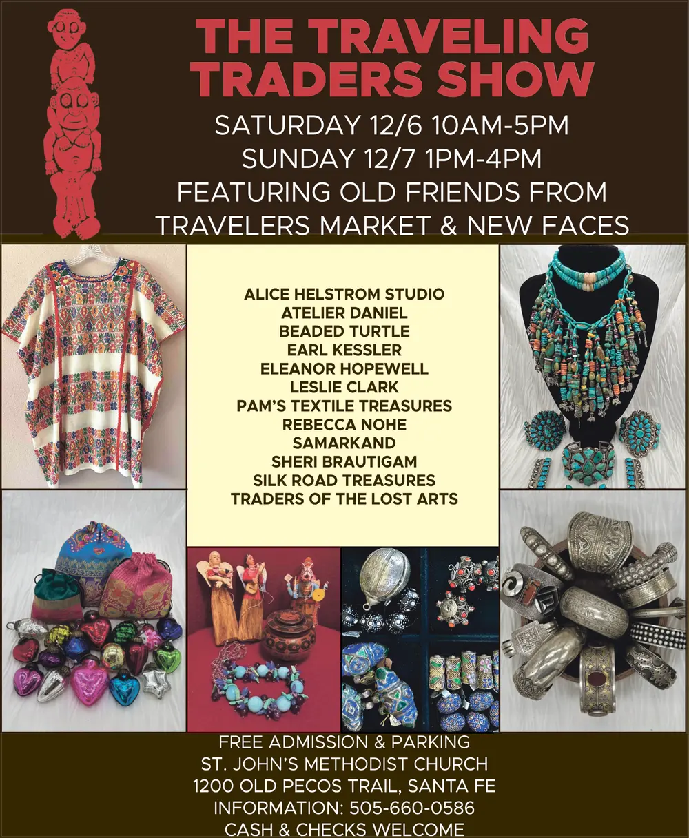 Shop Unique Artisan Goods at The Traveling Traders Show – Santa Fe, New Mexico