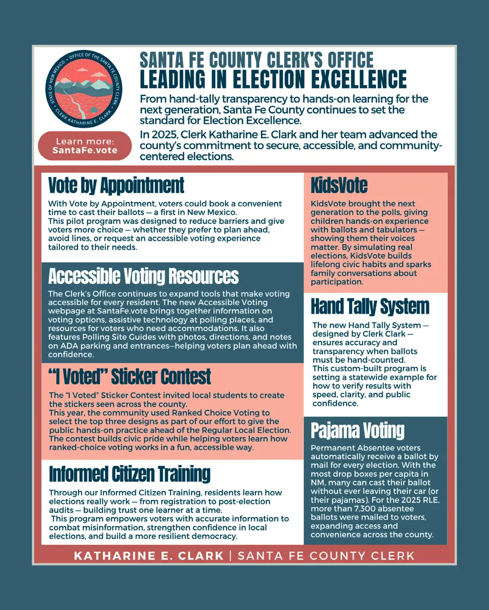 Election Services and Voter Resources in Santa Fe, New Mexico