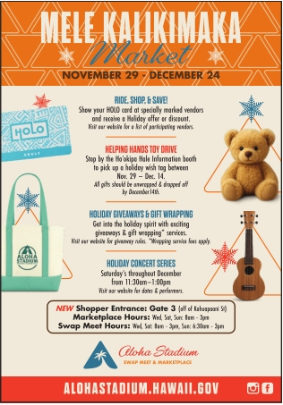 Mele Kalikimaka Market – Honolulu, HI