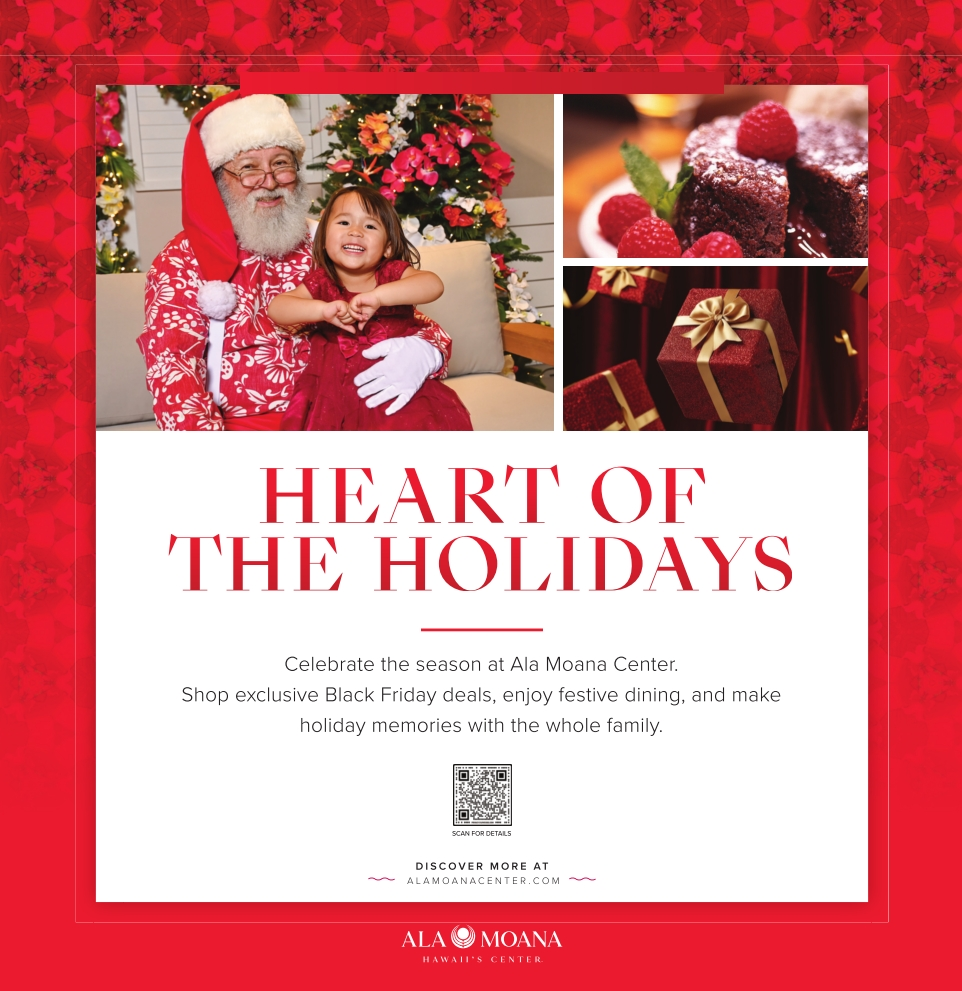 Heart of the Holidays at Ala Moana Center – Honolulu, HI