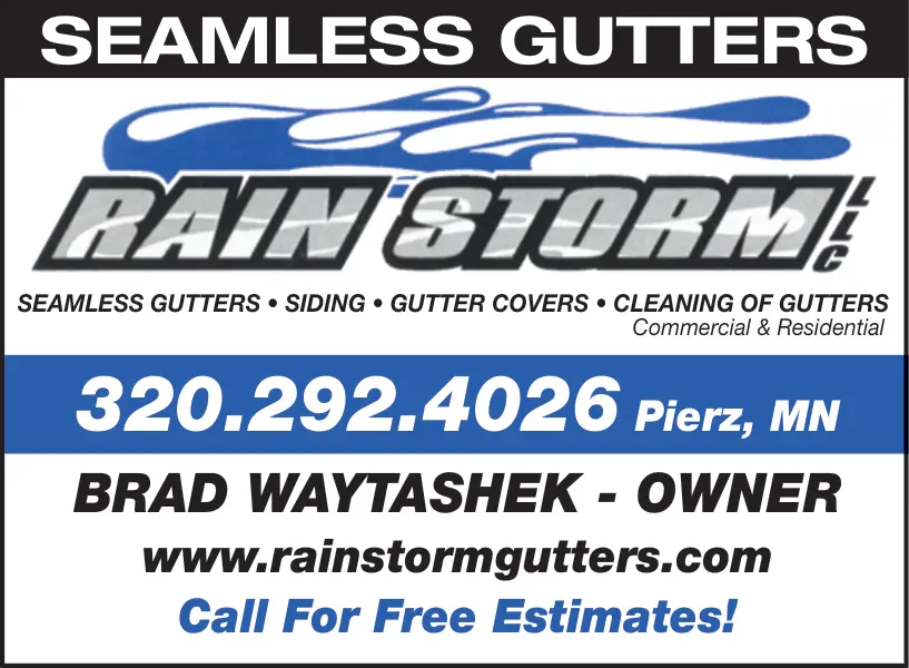 Rain Storm LLC Seamless Gutters in Pierz, MN