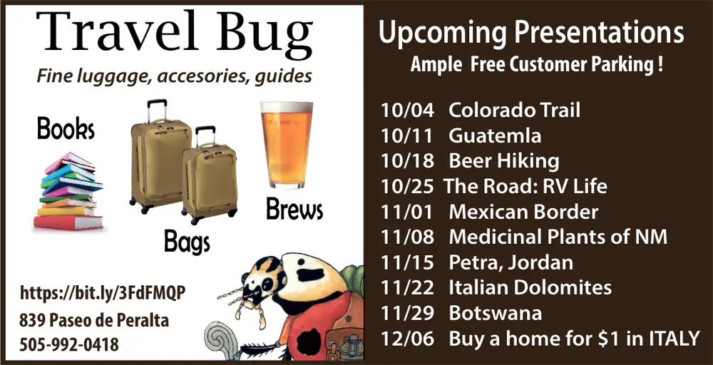 Travel Bug - Santa Fe, New Mexico