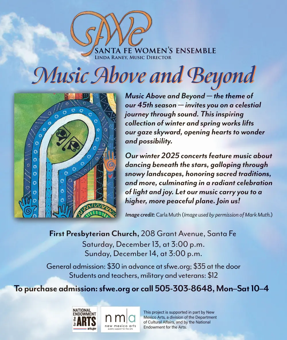 Women’s Choral Concerts in Santa Fe, New Mexico