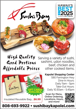 Sushi Bay - Authentic Sushi in Kapolei, HI