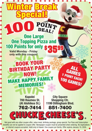 Family Birthday Parties & Fun Center – Kapolei & Honolulu, HI