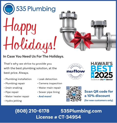 Expert Plumbing Services in Oahu, Hawaii