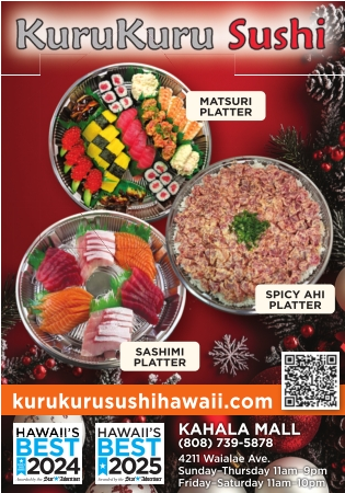 KuruKuru Sushi - Fresh Sushi Platters in Honolulu, HI