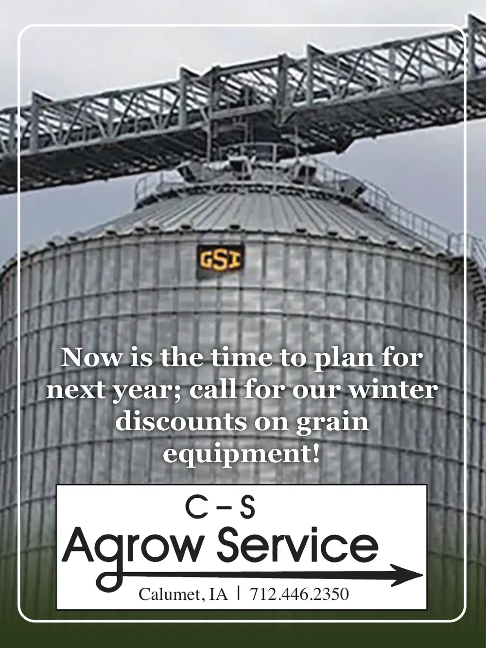 Grain Equipment & Ag Services in Calumet, IA