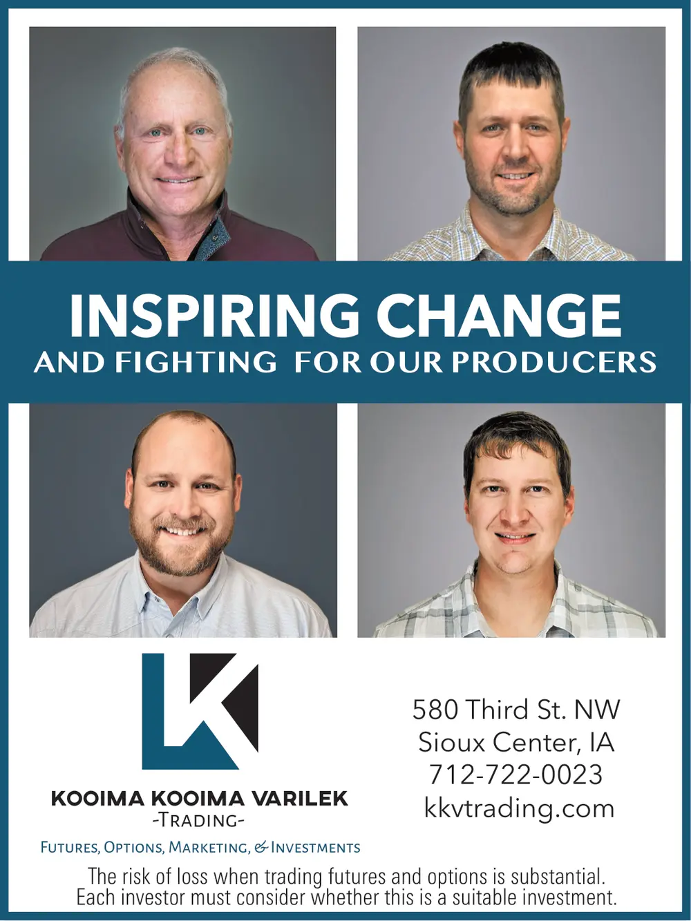 Commodity Trading, Futures & Options in Sioux Center, IA