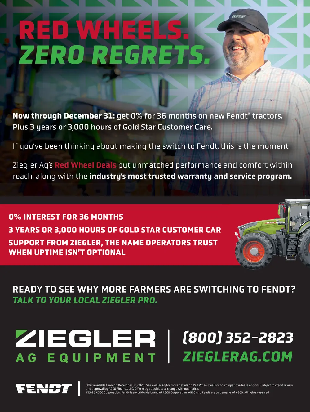 Ziegler Ag Equipment in Iowa – Premium Fendt Tractors & Support