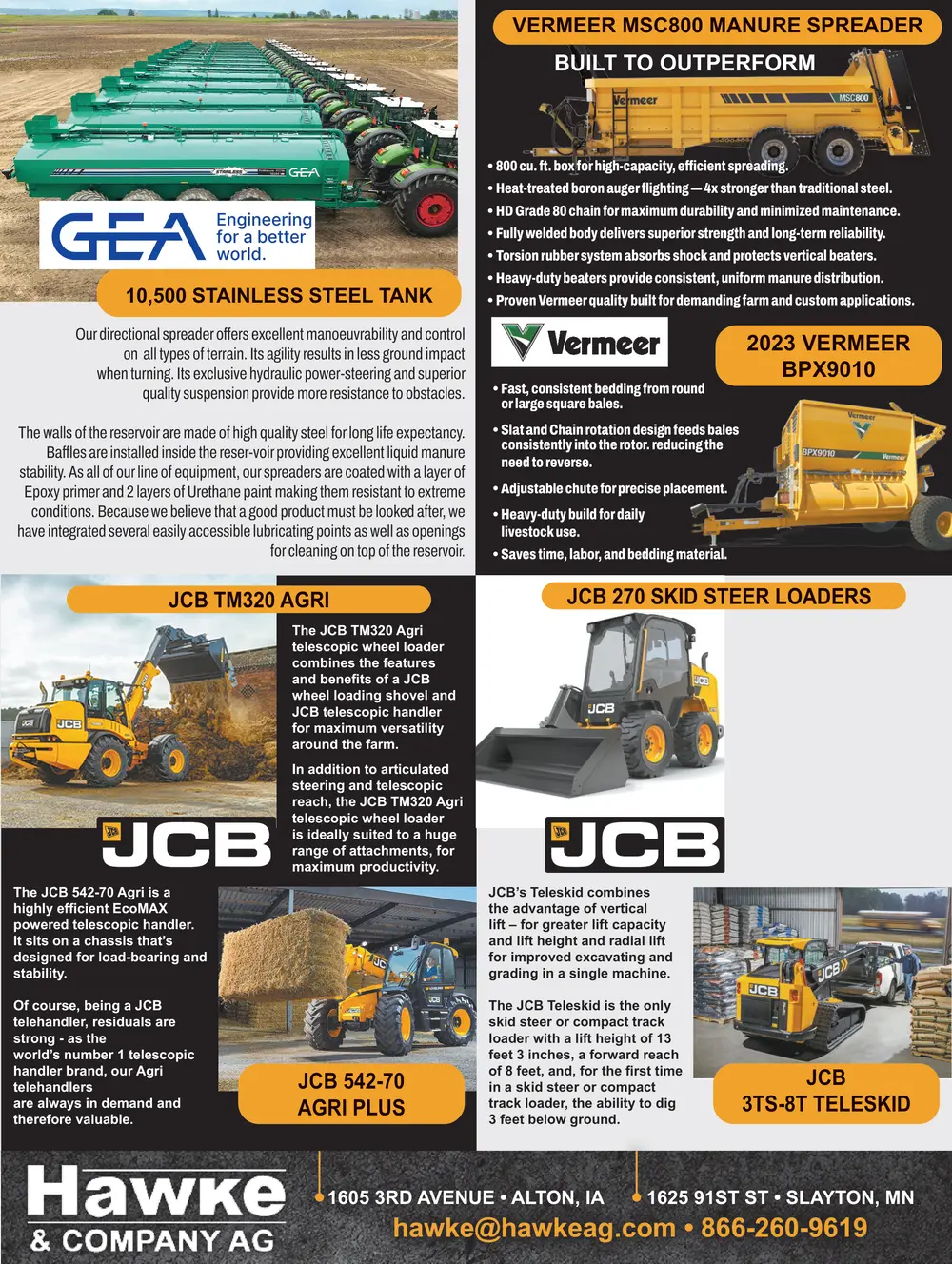 Farm Equipment & Agricultural Solutions in Alton, Iowa