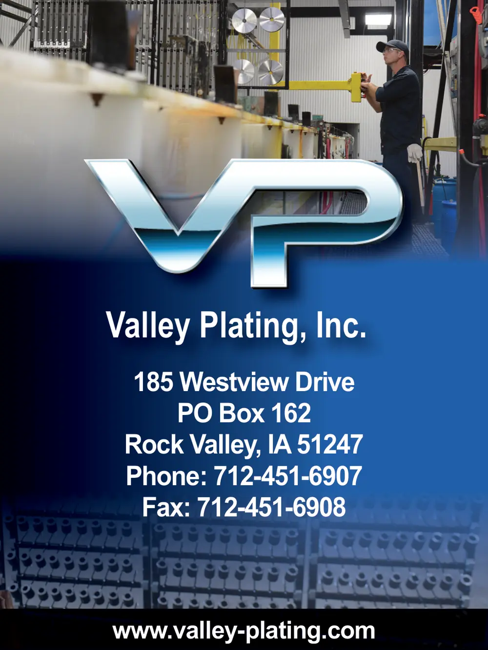 Industrial Metal Plating Services in Rock Valley, IA