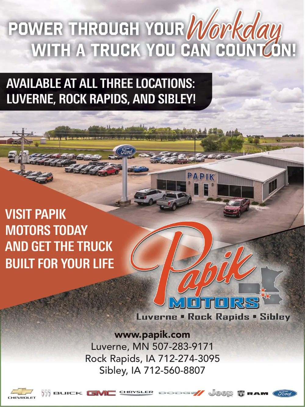 Auto Dealer in Luverne, Iowa