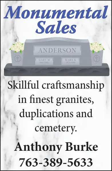 Monumental Sales - Central Minnesota