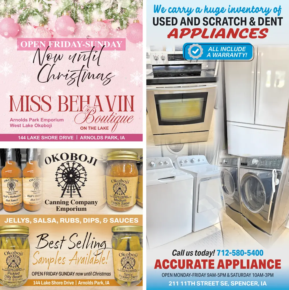 Used Appliances & Scratch & Dent Deals in Spencer, IA