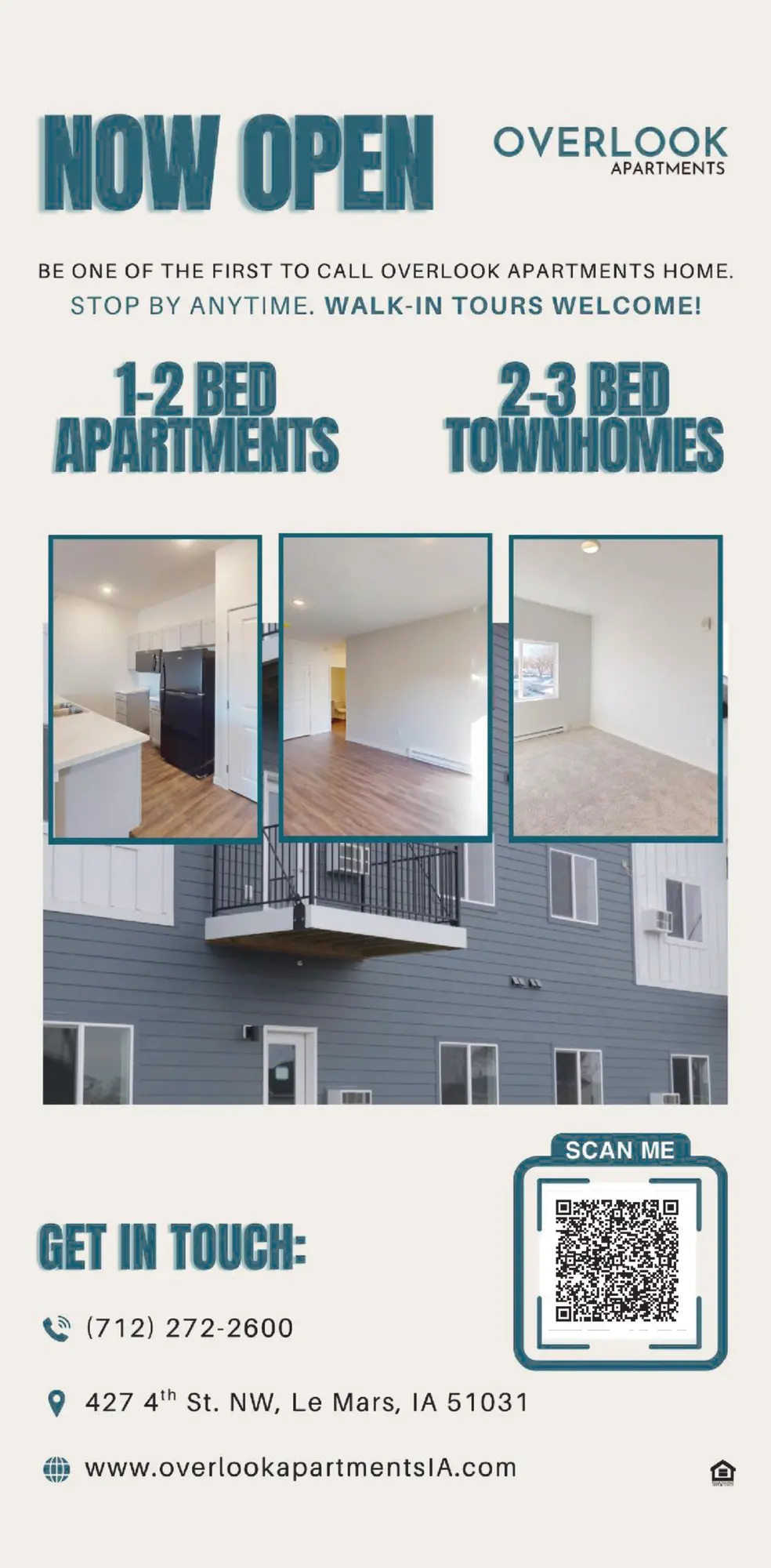 Modern Apartments & Townhomes in Le Mars, IA