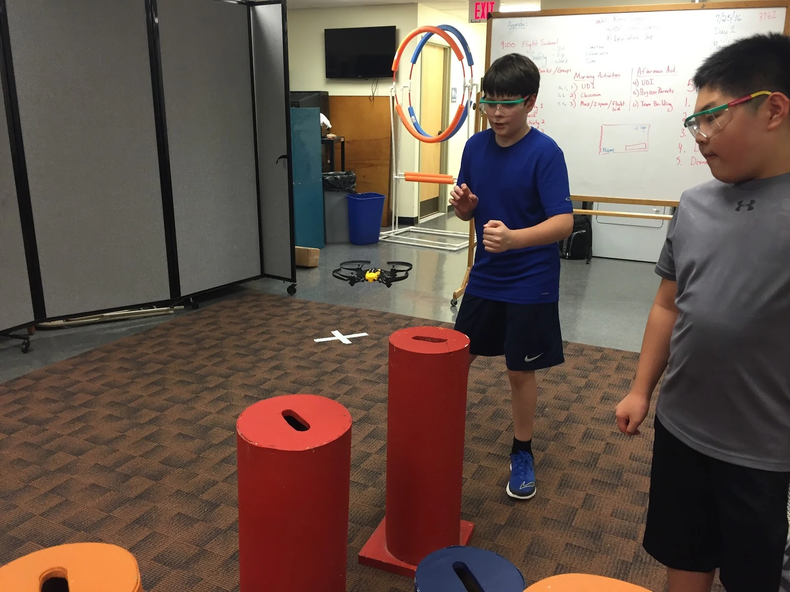 Piedmont Virginia College Drobots Drone STEM Camps