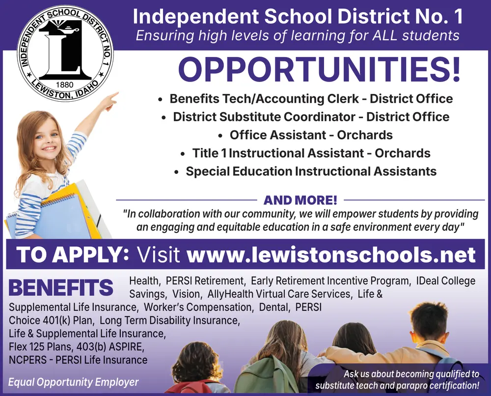 Education Support & Instructional Jobs in Lewiston, Idaho