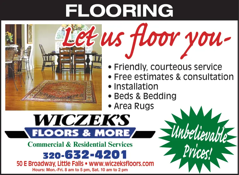 Quality Flooring and More in Little Falls, MN