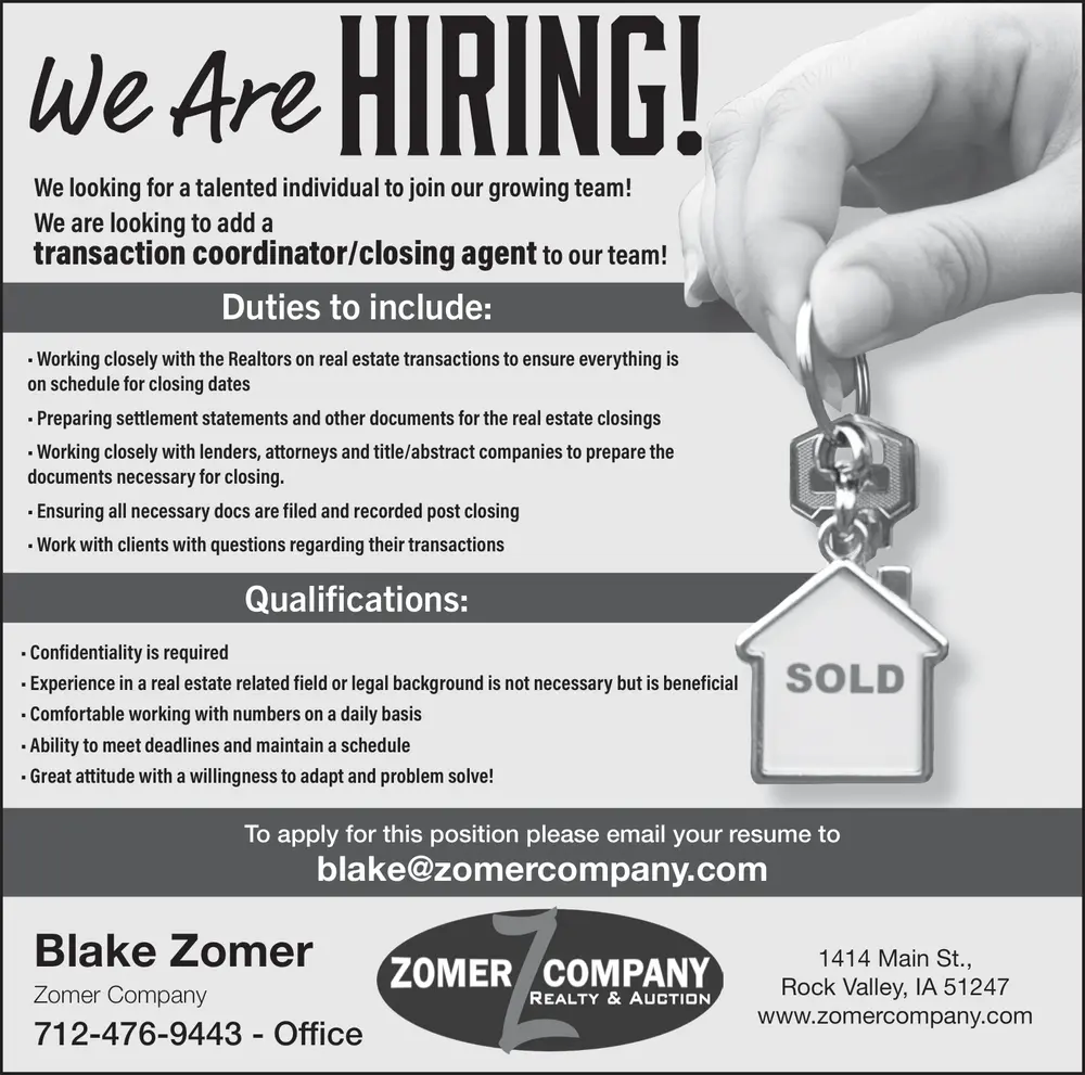 Real Estate Auctions in Rock Valley, Iowa