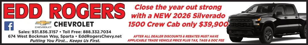 Edd Rogers Chevrolet Car Dealership in Sparta, TN