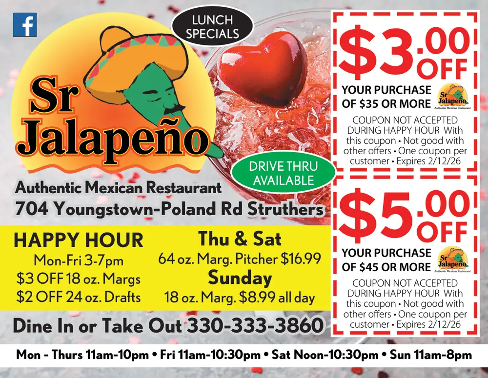 Authentic Mexican Restaurant in Struthers, Ohio