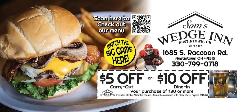 Sam's Wedge Inn – Best Bar & Grill in Austintown, OH