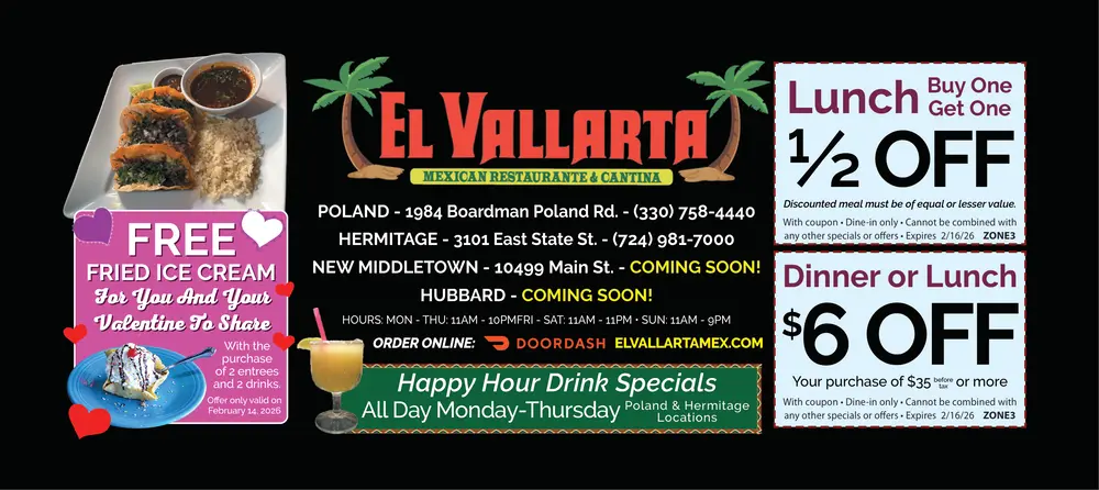 El Vallarta Mexican Restaurante – Authentic Flavors in Poland, Ohio