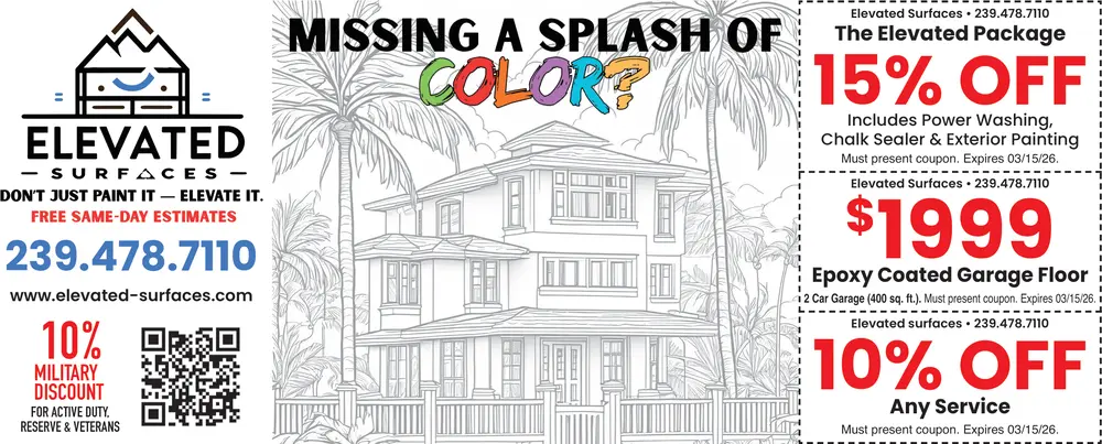 Coupons for Elevated Surfaces