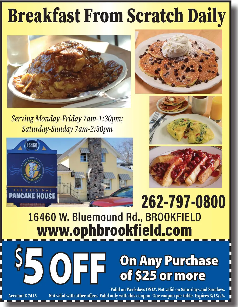 Best Scratch-Made Breakfast in Brookfield, Wisconsin