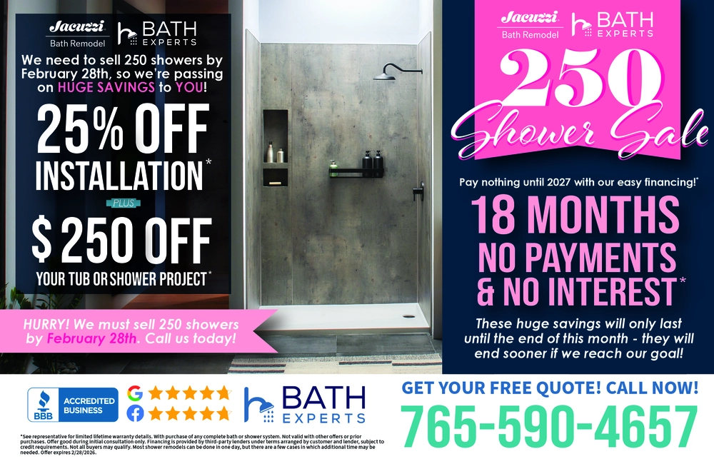 Bath Remodeling Services in Indiana