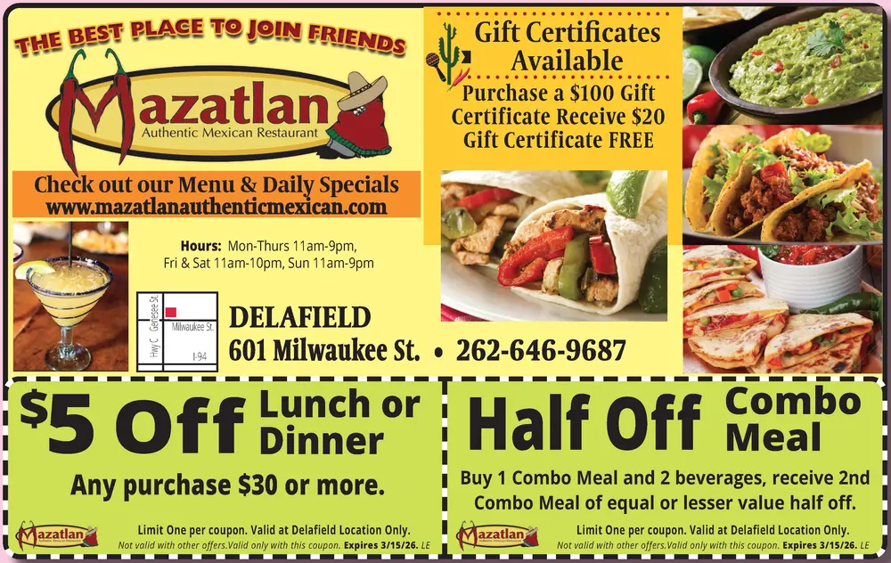 Authentic Mexican Restaurant in Delafield, Wisconsin