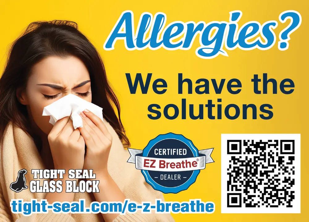 Coupons for EZ Breathe from Tight Seal Glass Block