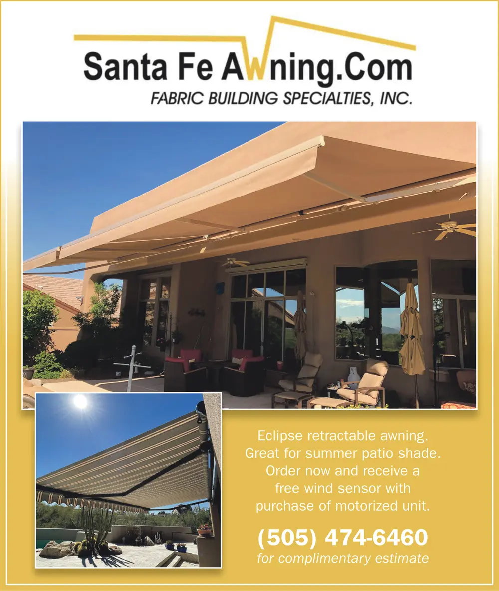 Retractable Awnings and Patio Shade – Santa Fe, New Mexico