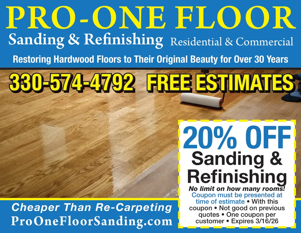 Hardwood Floor Sanding & Refinishing in Ohio