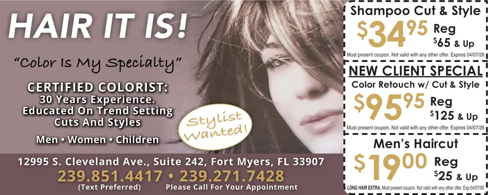 Coupons for Hair It Is