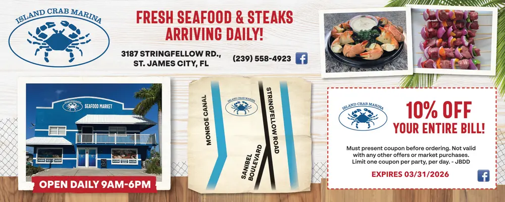 Coupons for Island Crab Marina