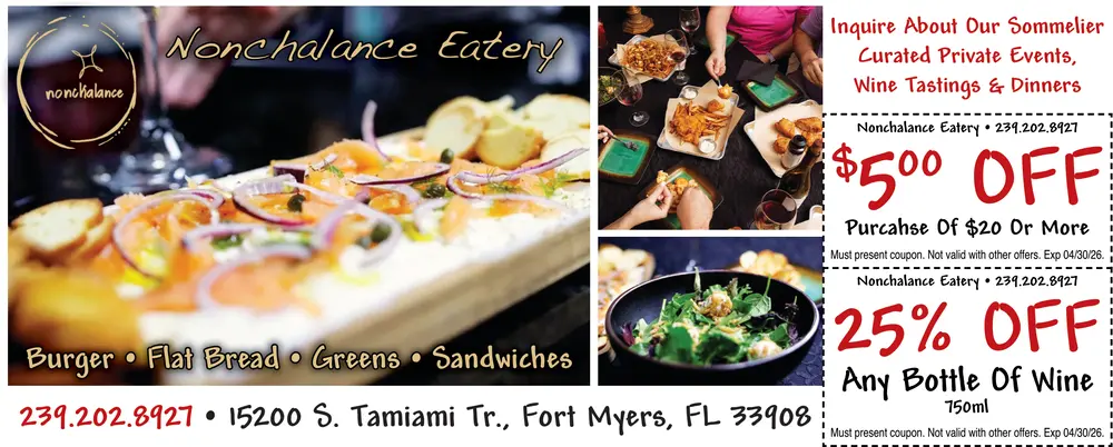 Coupons for Nonchalance Eatery