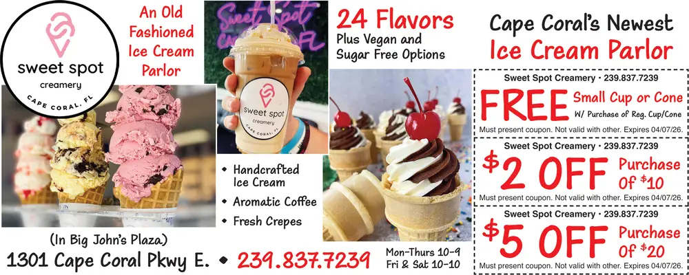 Coupons for Sweet Spot Creamery
