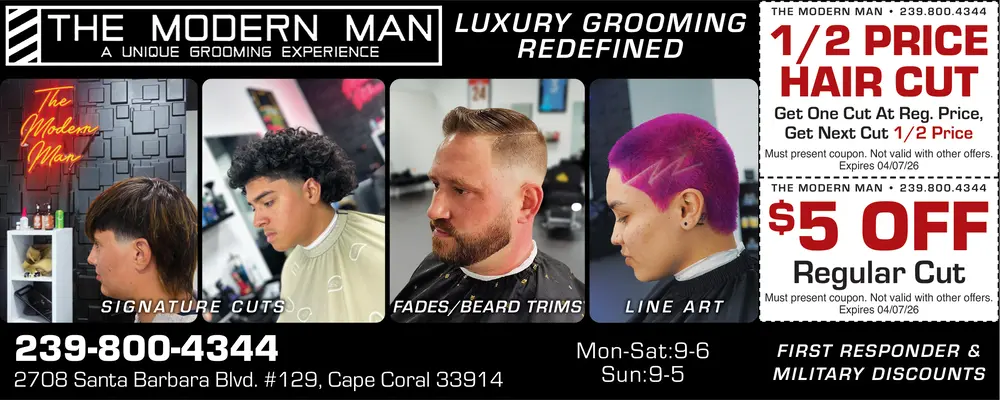 Coupons for The Modern Man