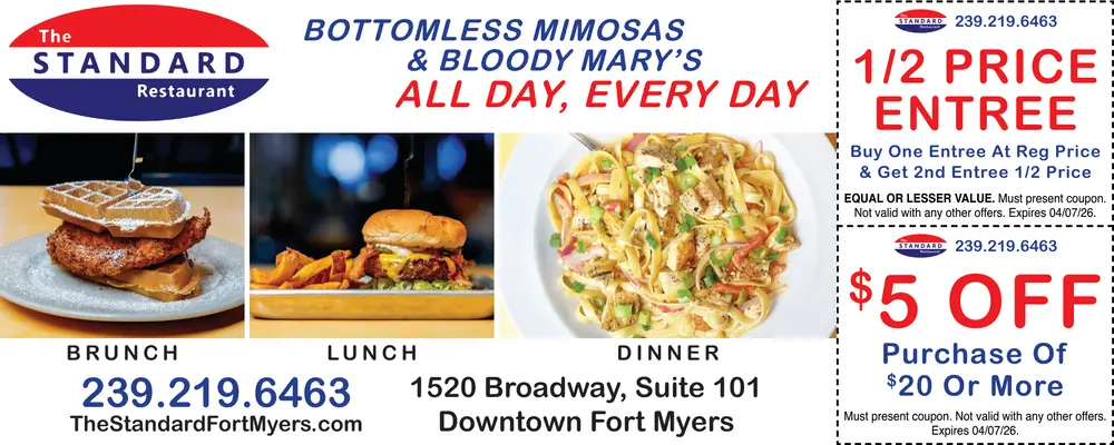 Coupons for The Standard Restaurant