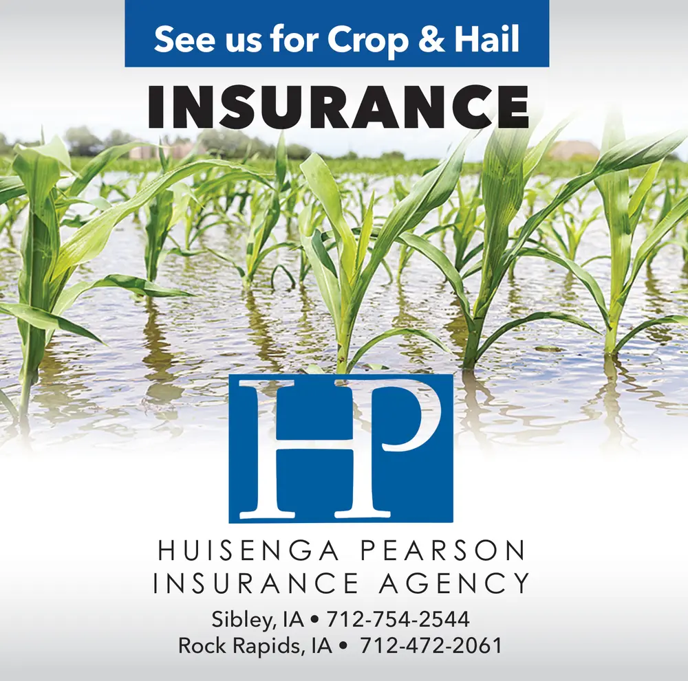 Crop & Hail Insurance Agency in Sibley & Rock Rapids, Iowa