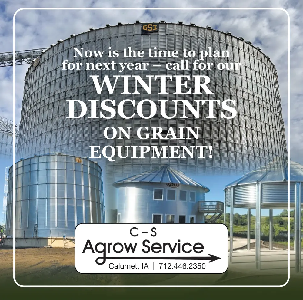 Winter Grain Equipment Discounts in Calumet, IA