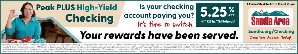 High-Yield Checking Accounts in Santa Fe, New Mexico