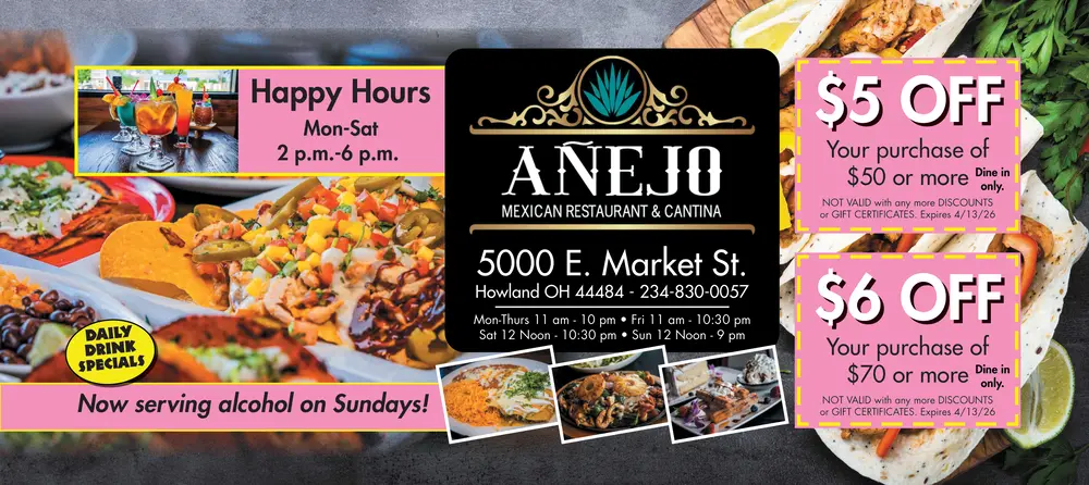 Coupons for Añejo Mexican Restaurant & Cantina