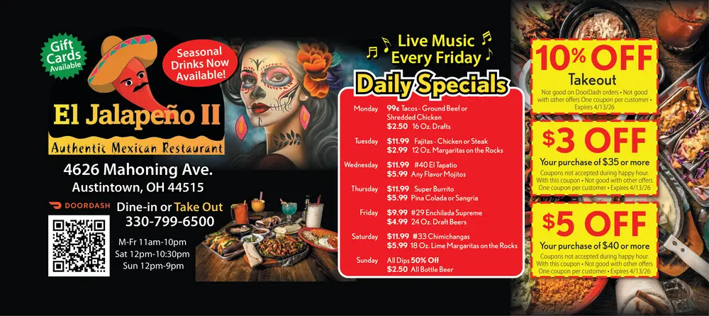 Coupons for El Jalapeño II Authentic Mexican Restaurant